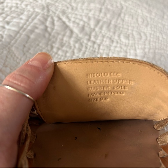 Leather huaraches - Picture 2 of 5